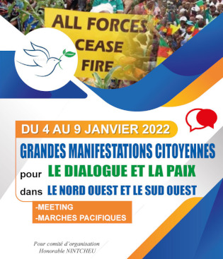 Semaine de la Paix du 04 au 09 janvier 2022 au Cameroun