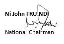 John Fru Ndi, National Chairman